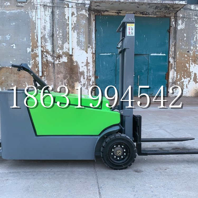 自贡市小型电动叉车1吨2吨步行站驾式电瓶堆高充电装卸车液压升降车铲车